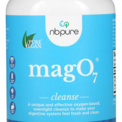 Cápsulas De Limpeza Digestiva Mag O7 Oxygen W/ Magnésio 60 C