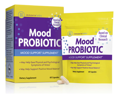 Suplemento Innovixlabs Mood Probiotic 60 Cápsulas