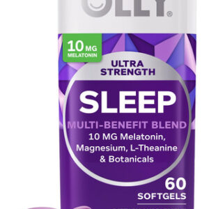 Cápsulas Gelatinosas Para Dormir Olly Ultra Strength Com 10
