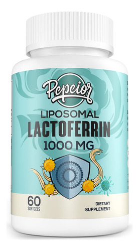 Suplementos De Lactoferrina Lipossomal Bovine 1000 Mg 60 S - Imagem 8