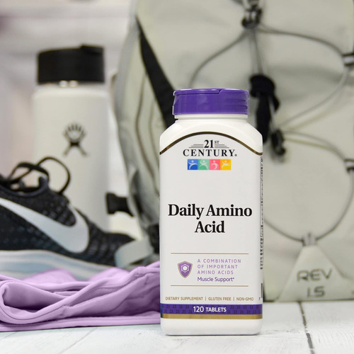 21st Century Daily Amino Acid Tablets, 120 Unidades - Imagem 4