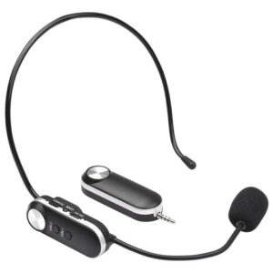 Fone De Ouvido Uhf Microfone Sem Fio Microfone B