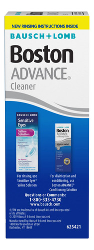 Solução De Lentes De Contato Da Boston Advance Gas - Imagem 3