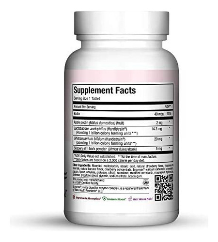 Maxi-health Mastigável Oraldophilus - Não Lácteos - Probiót - Imagem 2