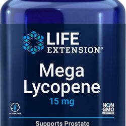 Life Extension Mega Licopeno 15 Mg Para Cicatrização Da Pró