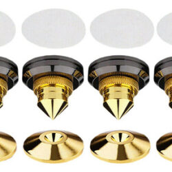 4 Peças De Alto-falante Universal Spikes Pads Speaker Choque