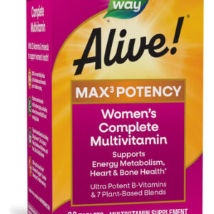 Multivitamínico Nature's Way Alive! Mesa Max3 Daily Feminina