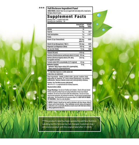 Suplemento Irwin Naturals De Alta Potência Mega D3 E K2+ Tur - Imagem 2