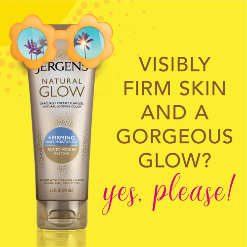 Hidratante Jergens Natural Glow +firmador Com Spf 20 220ml - Imagem 5