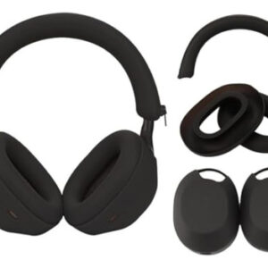 3 Peças Capa Protetora De Silicone Com Para Sony Wh-1000xm5