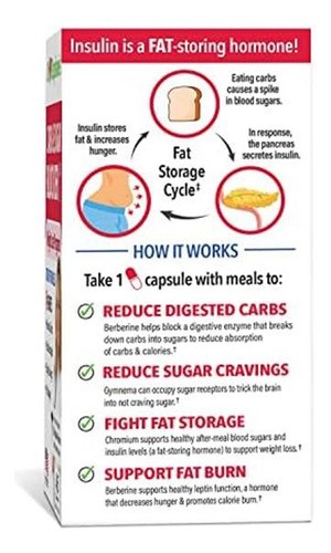 Pharmaganics Dr. Stephanies Mealtime Carb & Sugar Blocker - - Imagem 2