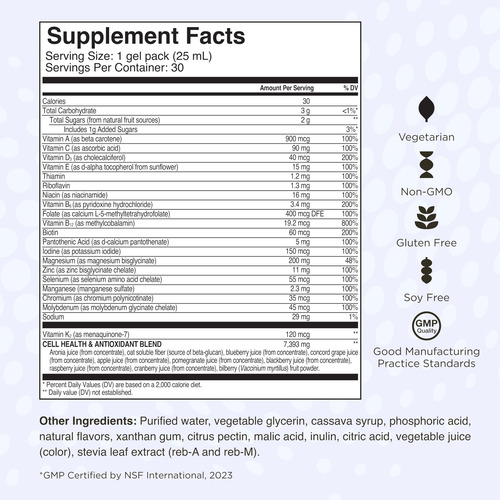 Suplemento De Gel Líquido Multiessencial Bioativo Healthycel - Imagem 6