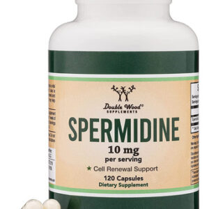 Suplemento Double Wood Spermidine 10mg 120 Cápsulas 99%