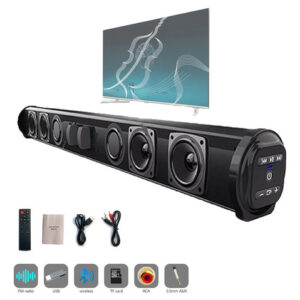 Caixa De Som Para Tv Smart Soundbar Subwoofer Bs-10 Usb