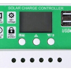 . Painel Pwm Controlador De Carga Solar Lazhu 100a 12/24v