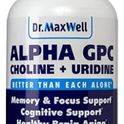 Alpha Gpc 600mg + Uridina, Um Intensificador De Colina. Melh