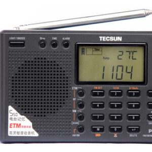 Rádio De Ondas Curtas 2024 Tecsun Pl-380 Fm Estéreo/lw/sw/mw