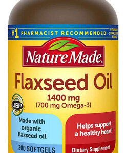 Flaxseed Nature Made 1400 Mg 700 Mg Omega-3 300ct