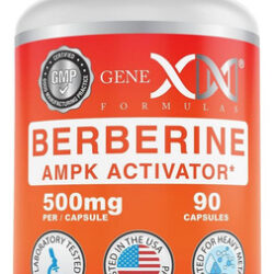 Genex Formulas Berberina Hcl 500mg (90 Cápsulas) | Poderoso