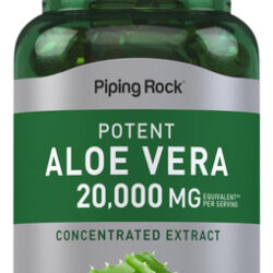 Piping Rock Aloe Vera Cápsulas Mg | 150 Cápsulas Gelatinosas