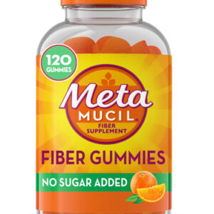 Suplemento De Fibra Metamucil Fiber Gummies Orange 5g 120 Un