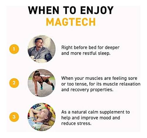 Suplemento De Magnésio Natural Stacks Magtech - Magtein L-t - Imagem 4