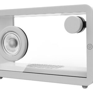 Alto-falante Transparente Rgb Desktop Speaker 8w Para