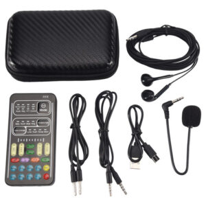 Voice Changer Microfone Portátil Trocador De Voz Com Som M