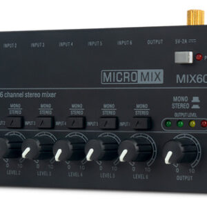 Mixer Line Stereo Mini Mixer Stage Audio Extension Mixer