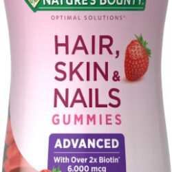 Suplemento De Gomas Para Cabelo, Pele E Unhas Nature's Bount