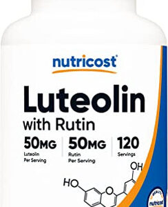 Suplemento De Luteolina Nutricost Com Complexo De Rutina 100