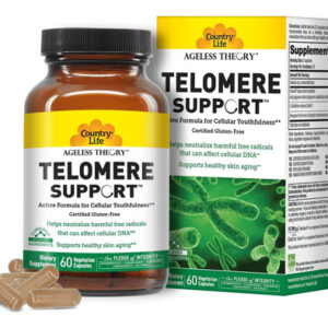 Suporte Telômero Country Life® Ageless Theory - Certificado