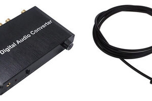 Conversor De Áudio Digital 5.1ch Dts/ac3 Dolby Decodificação