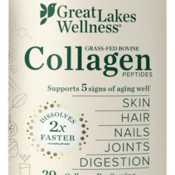 Peptídeos De Colágeno Em Pó Great Lakes Wellness 473ml Unfla