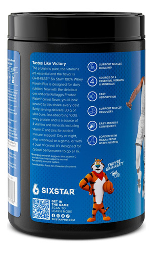 Proteína Whey Em Pó Six Star Plus | Construção E Recuperação - Imagem 2