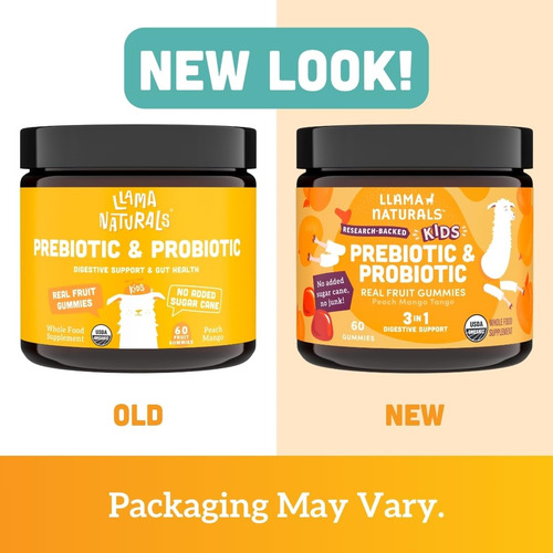 Vitaminas Gomosas Llama Naturals Prebiótico E Probiótico Kid - Imagem 2