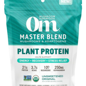 Om Mushroom Superfood Master Blend Proteína À Base De Planta