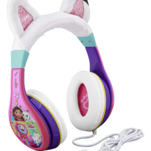 Fones De Ouvido Ekids Gabbys Dollhouse Com Fio Para Crianças