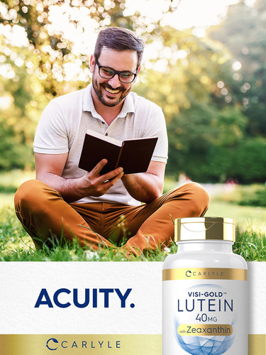 Suplemento Carlyle De Luteína E Zeaxantina 40 Mg 180 Cápsula - Imagem 7