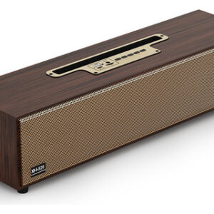 Alto-falante Bluetooth De Madeira Retrô Alto-falantes Duplos