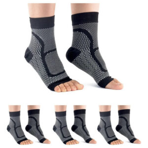 5 Pares De Meias Neuropáticas Para Compressão De Pés E Cálci