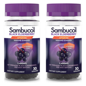 Suplemento Sambucol Black Elderberry Gummies Vit C E Zinc