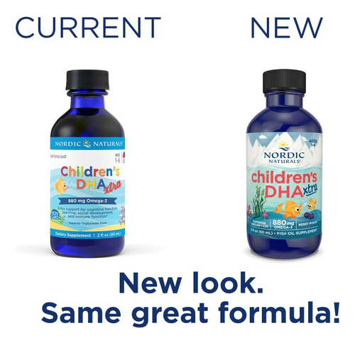 Suplemento Nordic Naturals Childrens Dha Xtra 60ml - Imagem 5
