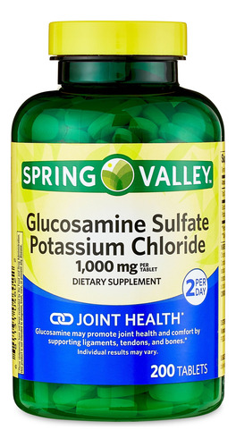 Glucosamina Joint Health 1000 Mg Spring Valley 200 Tablets