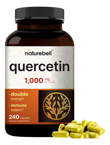Suplemento Naturebell Quercetina 1000mg 240 Cápsulas