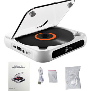 Leitor De Cd Bluetooth Portátil Cd/mp3/cd-rw/cd-r/wma.