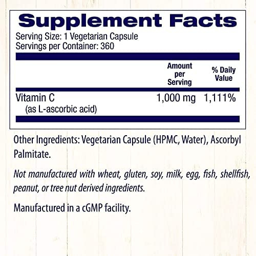 Vitamina C Saudável 1.000 Mg (não Transgênico Testado, Potê - Imagem 4