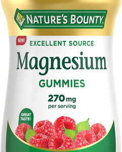 Suplemento De Gomas De Citrato De Magnésio Nature's Bounty 9