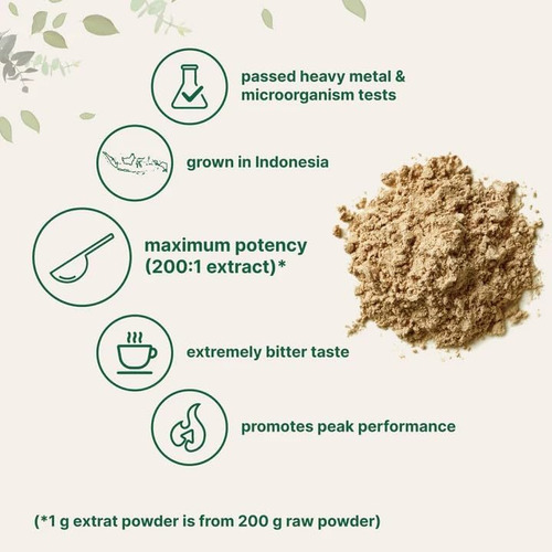 Micro Ingredientes Extrato De Tongkat Ali 200:1 (longjack) E - Imagem 3