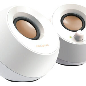 Alto-falantes Pebble - Usb (branco)